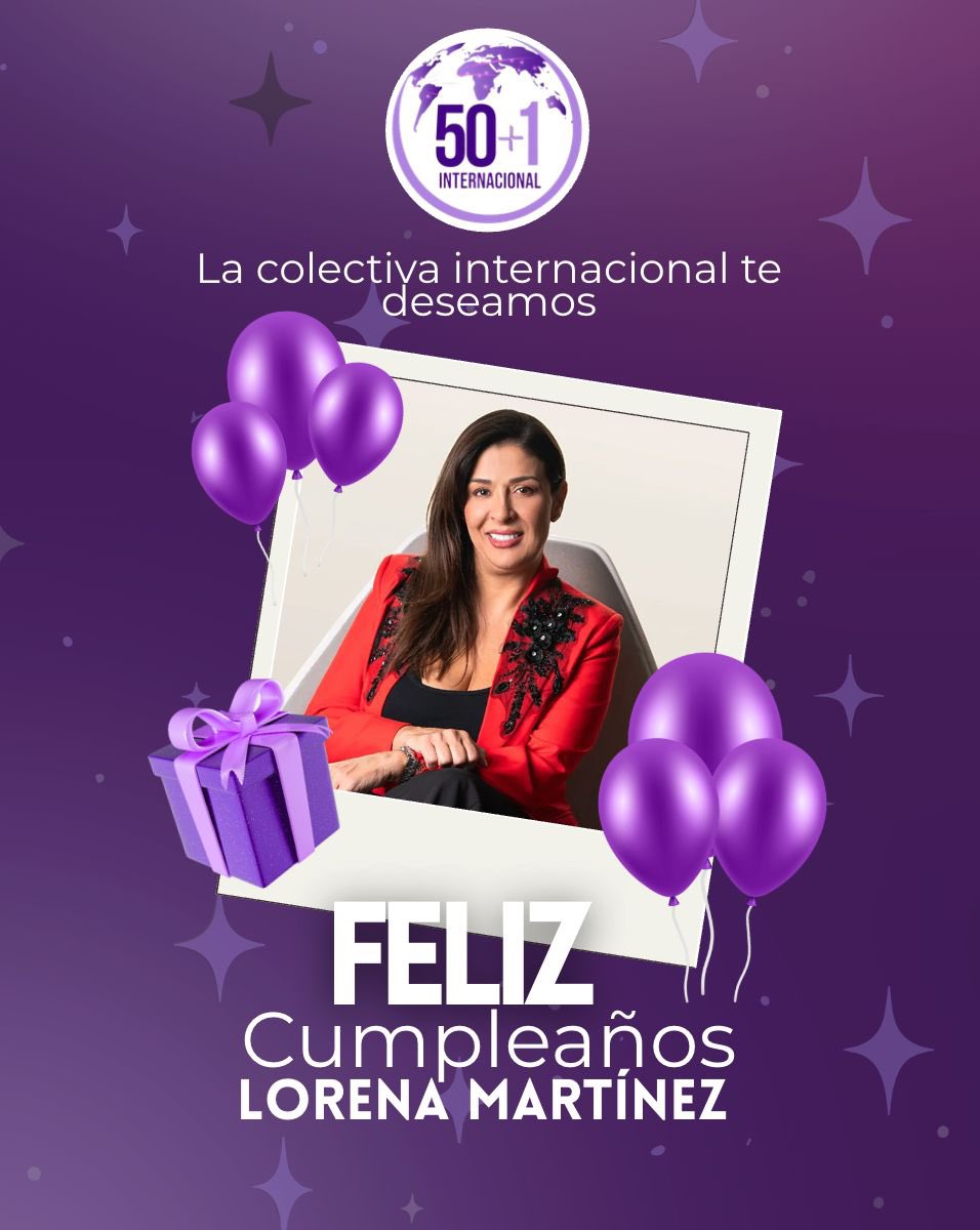 Felicitamos con mucho cariño a nuestra aliada en todas las causas de las #Mujeres en el mundo 🌍 colectiva internacional, nuestra querida <a href="/LoreConsulmerk/">Lorena Consulmerk</a>, que sea un año lleno de proyectos extraordinarios. 
Te agradecemos todo tu apoyo y sororidad!!
#HappyBirthday