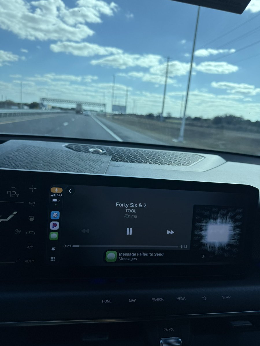amycalandrino's tweet photo. Long drive vibes. #crefamjam https://t.co/CMxldx0edk