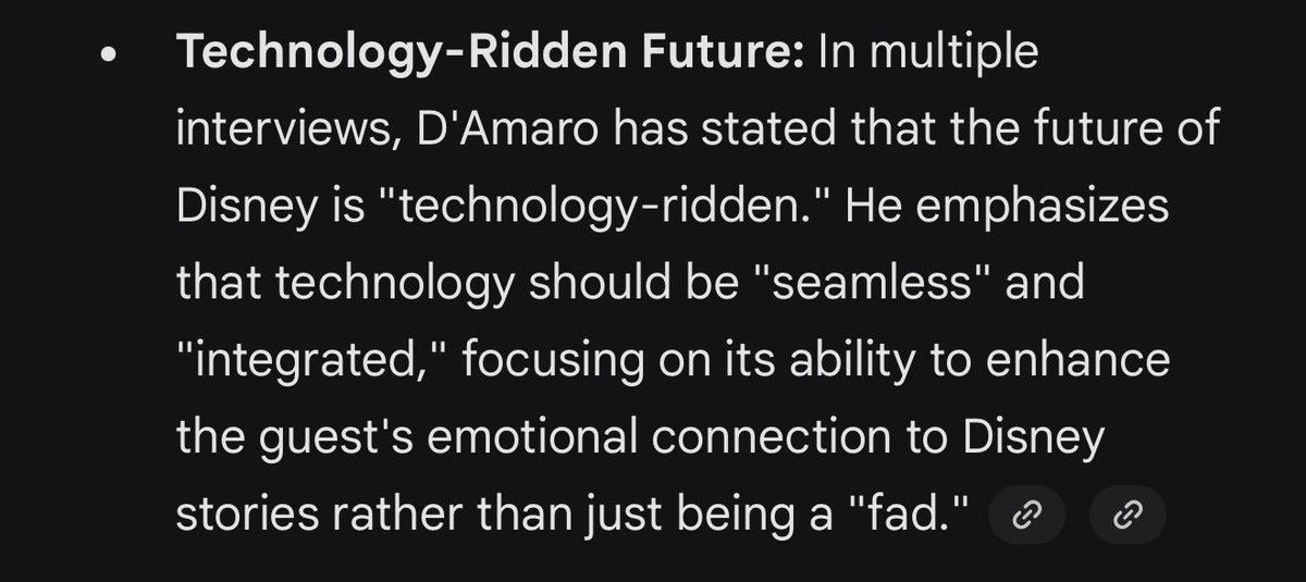 ComicsandCrypto's tweet photo. 🚨Disney is Bullish on Digital Collectibles🚨

New @Disney CEO Josh D’Amaro highlights the future of Disney is technology-driven, but seamless, not gimmicky. 

His vision blends AR overlays in theme parks, persistent digital worlds, and digital collectibles/Web3 that deepen emotional connection to Disney stories.

We’ve been saying this for years and it’s coming to fruition. 🏰🧚