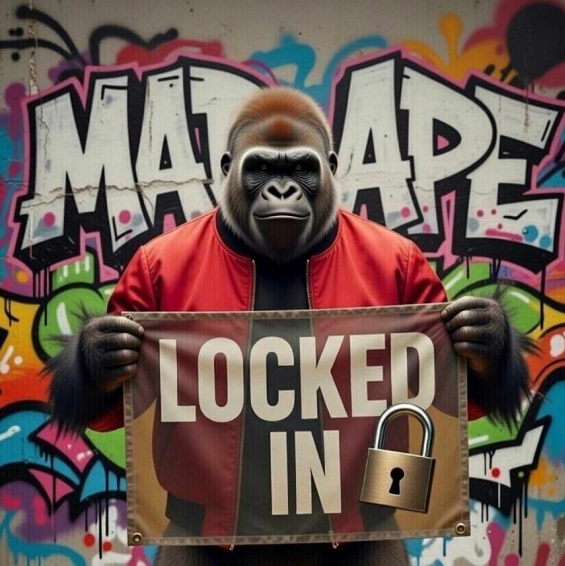 MadApeSol's tweet photo. 🦍MADAPE LAUNCH COMING  🚀🦍

No cage. No limits.
Culture > charts.
Merch DRIP Dropping.NFTs incoming.

This isn’t just a token — it’s a movement.
Early apes eat first. 🧠🔥

TG: https://t.co/5g8Lsttdfh Join Apes 

Launch in a few hours lock in 🦍 

#MADAPE #Solana #SOL #SolanaMeme #CryptoTwitter #NFTs #Web3 #ApeSeason #NoCageNoLimits #crypto #etherium