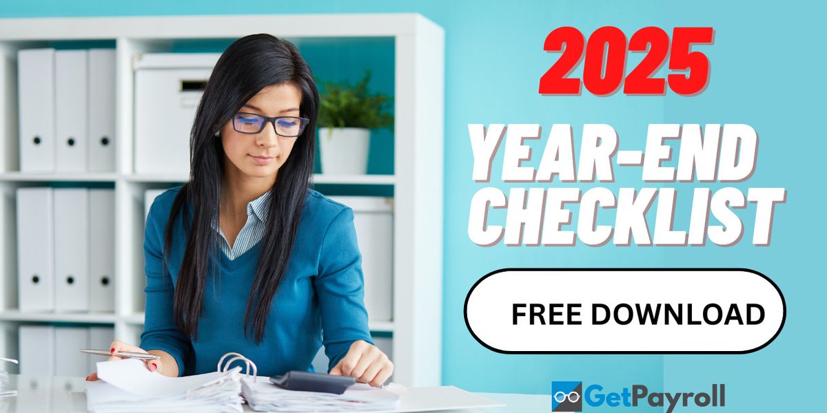 Year-end reporting got you stressed? 😬You’re not alone — but you can make it easier. Our FREE 2025 Year-End Checklist gives you everything you need: key deadlines, reporting tips, and compliance reminders

🎁 Grab your checklist now and breathe easier! getpayroll.com/year-end-check…