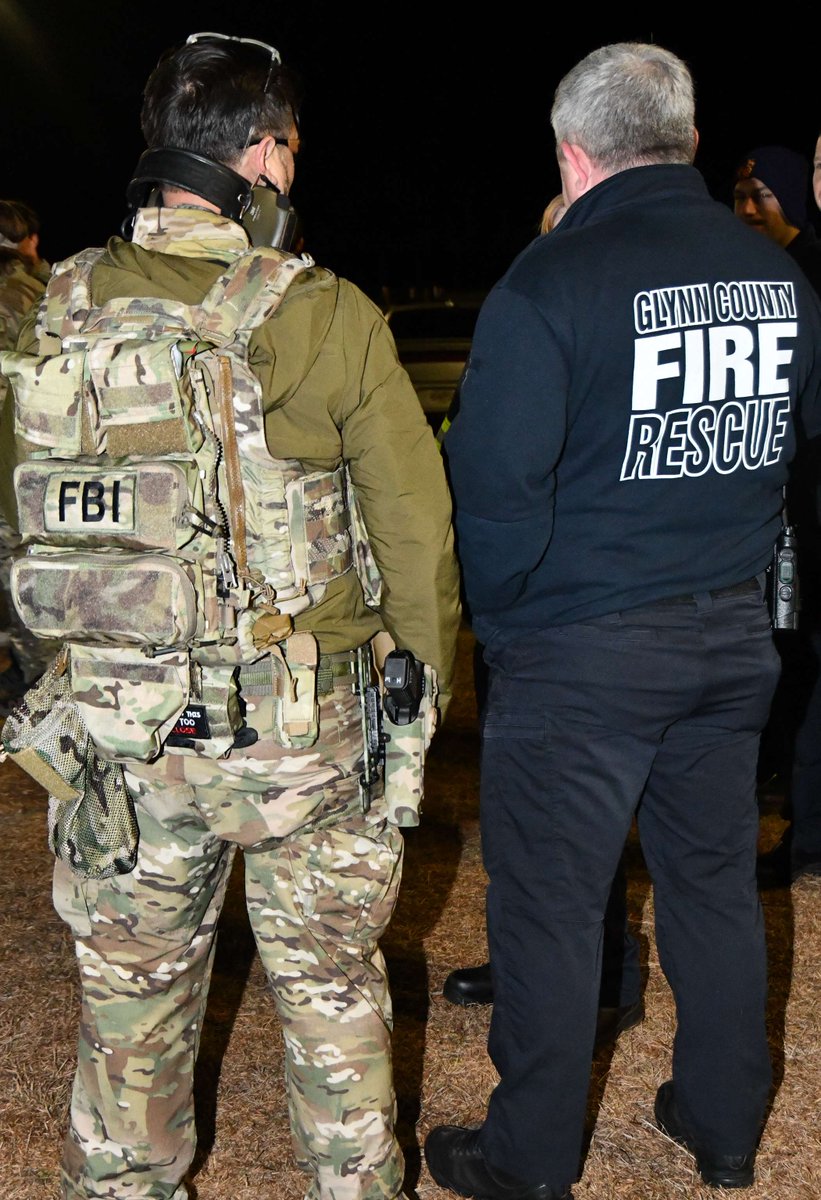 FBI's tweet photo. NEWS ALERT from @FBIAtlanta: More than 150 FBI special agents and law enforcement partners joined forces Wednesday morning to arrest 55 of 56 people tied to a Glynn County, Georgia–based drug trafficking organization responsible for distributing meth, fentanyl, cocaine, MDMA. 

The #FBI-led investigation revealed members of the organization were traveling to Los Angeles, Miami, Atlanta, and Jacksonville to source the drugs, and one indicted suspect communicated with a supplier in China to have multiple kilos of drugs shipped to Brunswick from overseas.

Read more: https://t.co/IAsT5sZa40