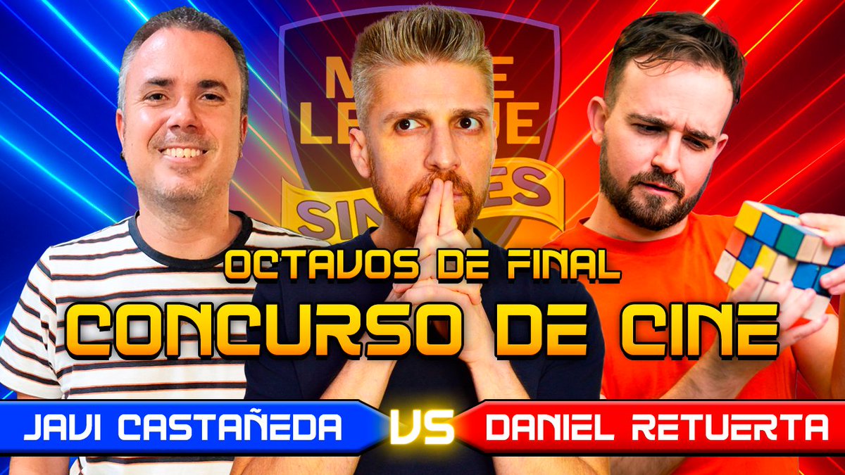 Batalla 4 de Movie League Singles

Javi Castañeda vs. Daniel Retuerta

El mejor jugador de la historia contra un popular y querido actor que debuta en el concurso.
Va a ser épico.

5 de febrero. 20:30 horas.
youtube.com/watch?v=eGrh-1…