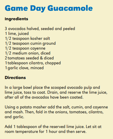 Can't have game day nachos without the guac!

#recipe #guacamole #avocados #dip #gameday #nachos #almstedsmarket #almsteds