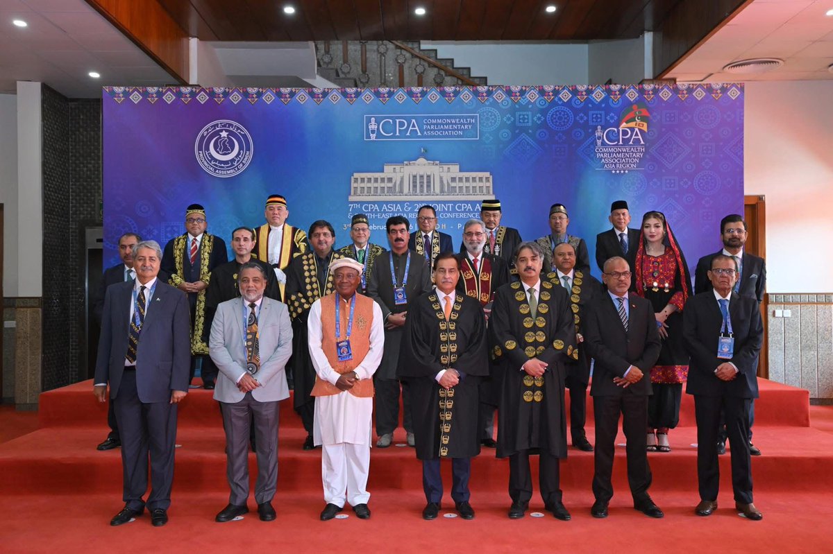 Attended 7th CPA Asia Regional Conference and 2nd Joint CPA Asia &amp; South-East Asia Regional Conference , Inauguration Ceremony as a head of delegation,Senate of Pakistan.
