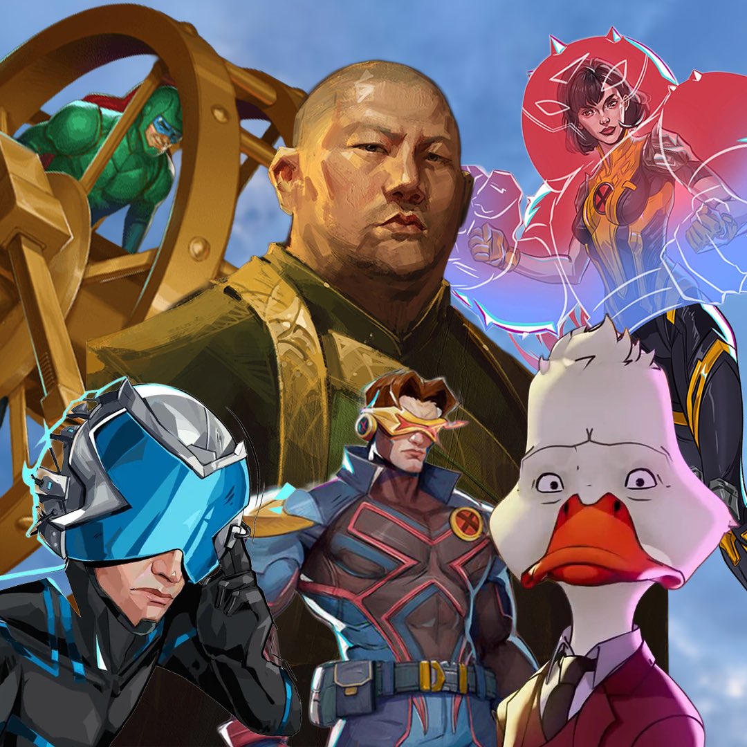WongUpdates's tweet image. Marvel Rivals has revealed that 6 new heroes will be added at the launch of Season 7.

Professor X - Support 
Wong - Damage  
Armor - Tank 
Cyclops - Damage  
Big Wheel - Tank 
Howard the Duck - Support

(via: IGN)