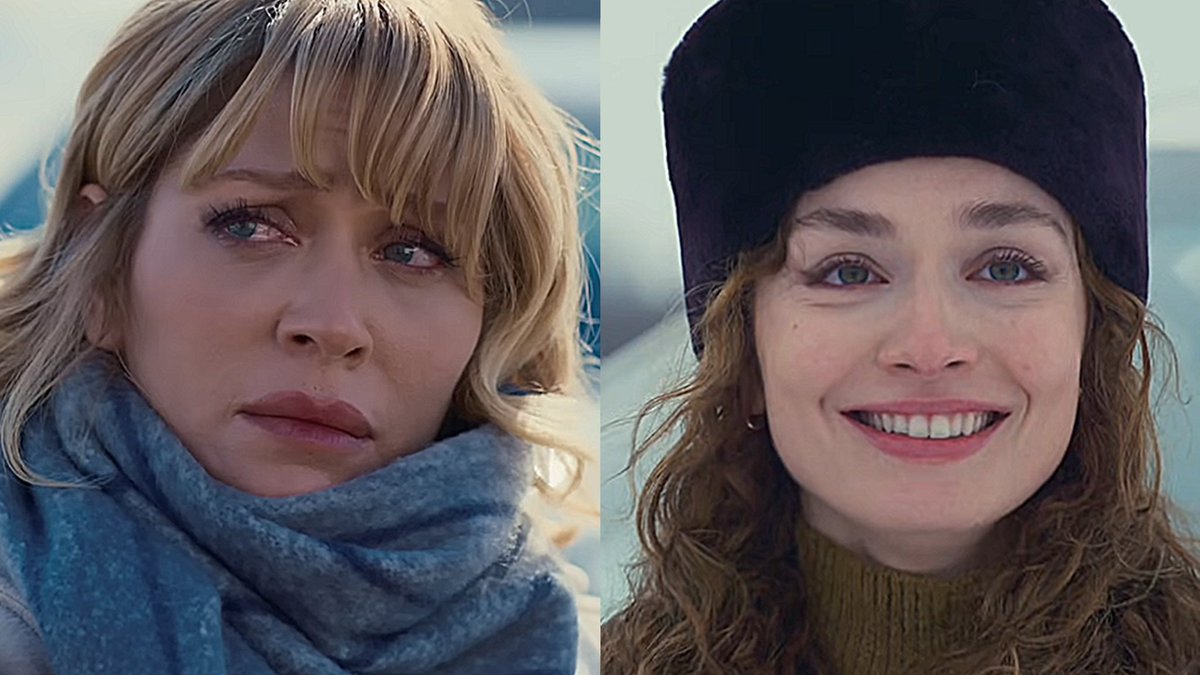 Karlar kraliçesi Elsa ve onun kız kardeşi Anna… 🤍❄️