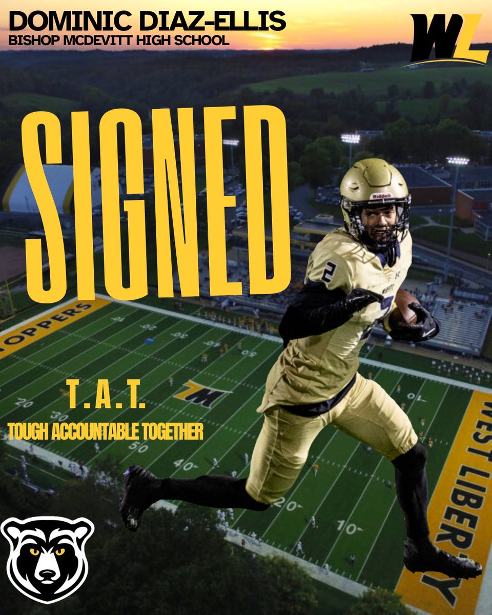 Welcome to the Hilltop! 🏔️

-WR Dominic Diaz-Ellis 
-Bishop McDevitt High School 
#NSD26 #WLUFOOTBALL