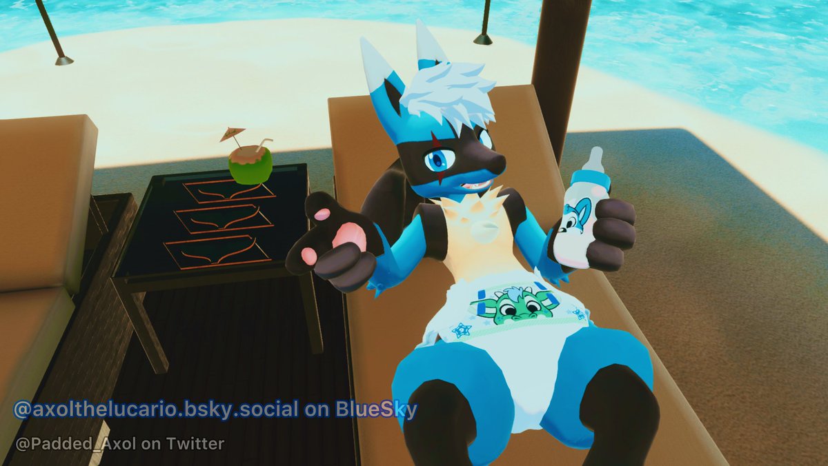 Axol (the lucario) *Coms Closed* tweet media