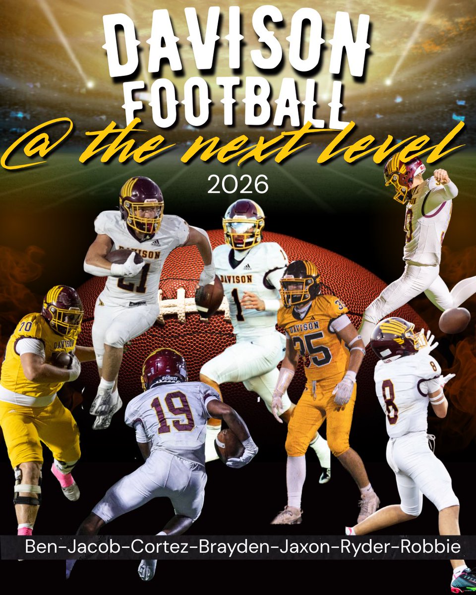 Davison Cardinals Football 2026 tweet media