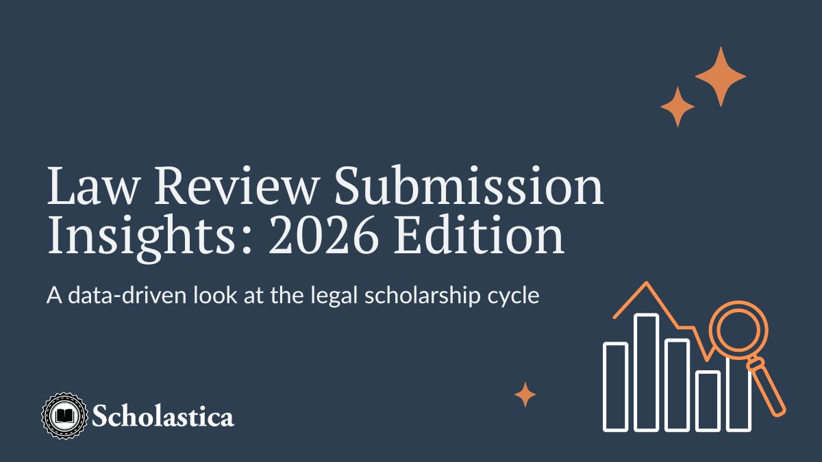 Scholastica Law Review: @scholasticahq.bsky.social tweet media
