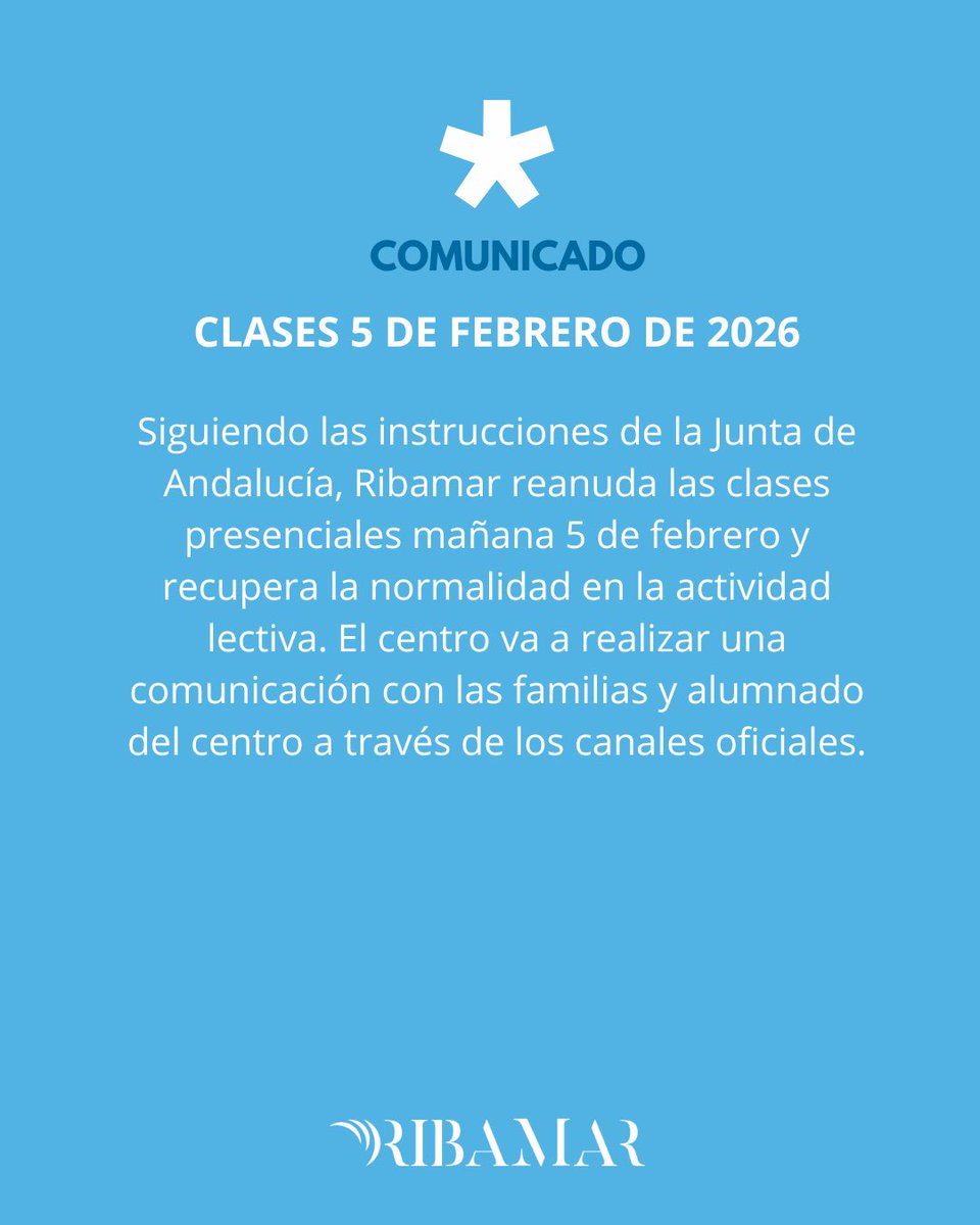 Mañana se reanudan las clases presenciales #comunicado