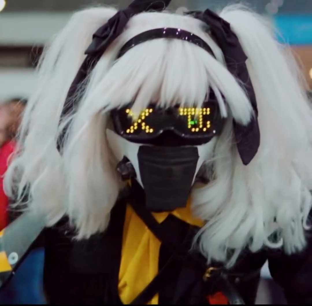 plushsaku's tweet photo. My Serial Designation J cosplay from MurderDrones!!

#cosplay #mdtwt https://t.co/3GFTraJqw8