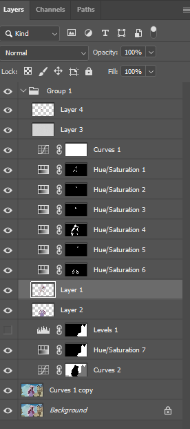 First image is from the source material.
Second image color corrected in photoshop.
Holy shit, this takes forever lol. Now I understand why good remasters are so costly.