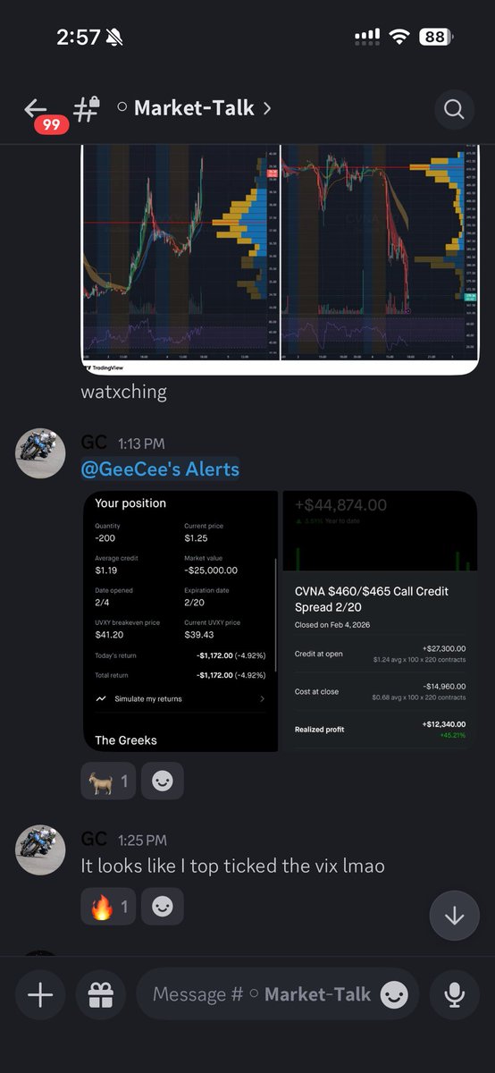 paperhanding_GC's tweet image. $25k day all alerted in the discord. Come get some fucking money !!!

#trading
#stocks
#thetagang