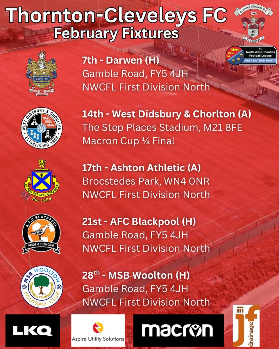 Thornton Cleveleys FC tweet media