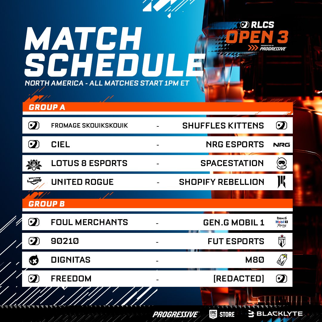 RLEsports's tweet photo. One last Open before Boston 😁 https://t.co/GvocDM5KnY