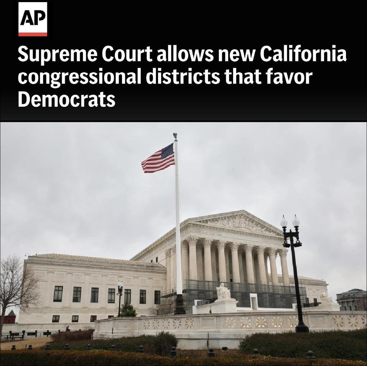 Donald Trump started this redistricting war.

We will finish it.