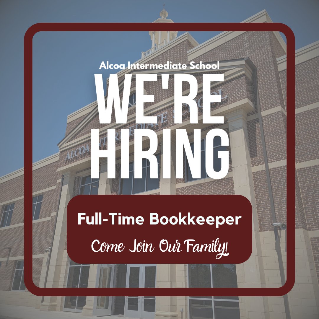 Team_AIS's tweet photo. We're looking for a Full-Time Bookkeeper. Come join our family!
https://t.co/pGD6T4YQVw https://t.co/bX7pvdyKGP