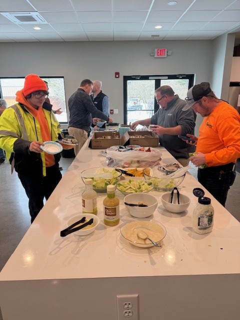 TheKoetterGroup's tweet photo. Great turnout for our first team lunch of the year — and our very first bakeoff! Thanks to everyone who participated, and congrats to Katie on taking first place! #TeamKoetter https://t.co/LSV9yVYx3F