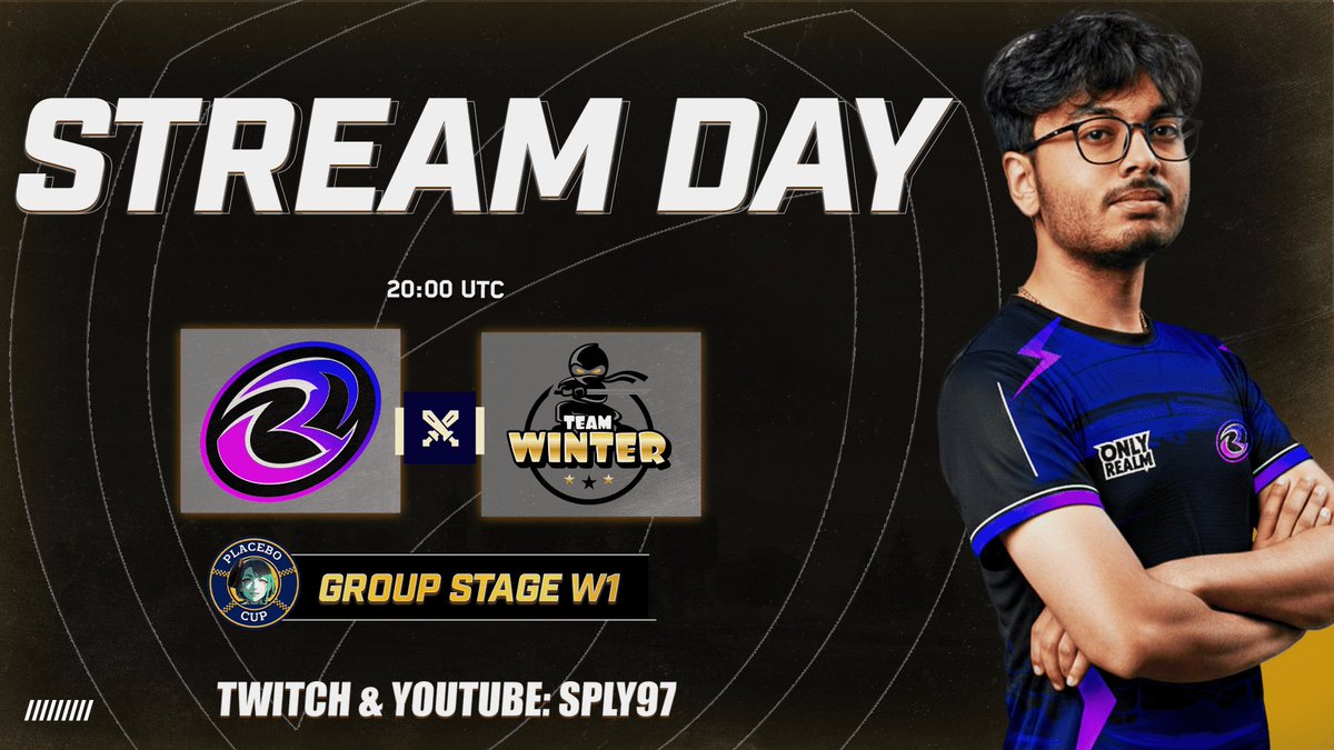 🔴 ESTAMOS EN DIRECTO

🥳 Seguimos con otra super guerra para hoy!

🏆 Placebo Cup - W1

⚔️ Only Realm 🆚 Team Winter Gold

💪 os espero, vamooos!

👉 Twitch &amp; YouTube: Sply97