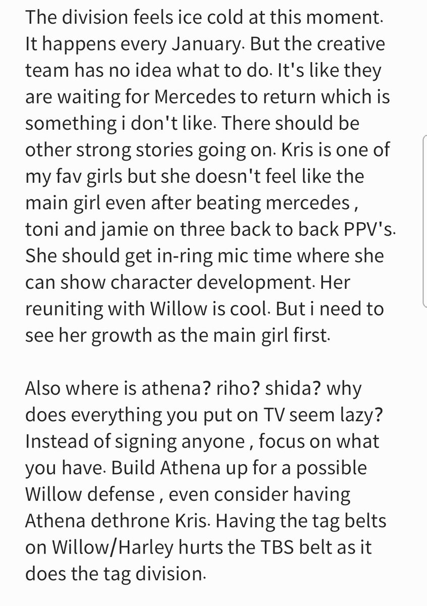 CosmicAngelss's tweet image. My thoughts on the current state of AEW Women's division.