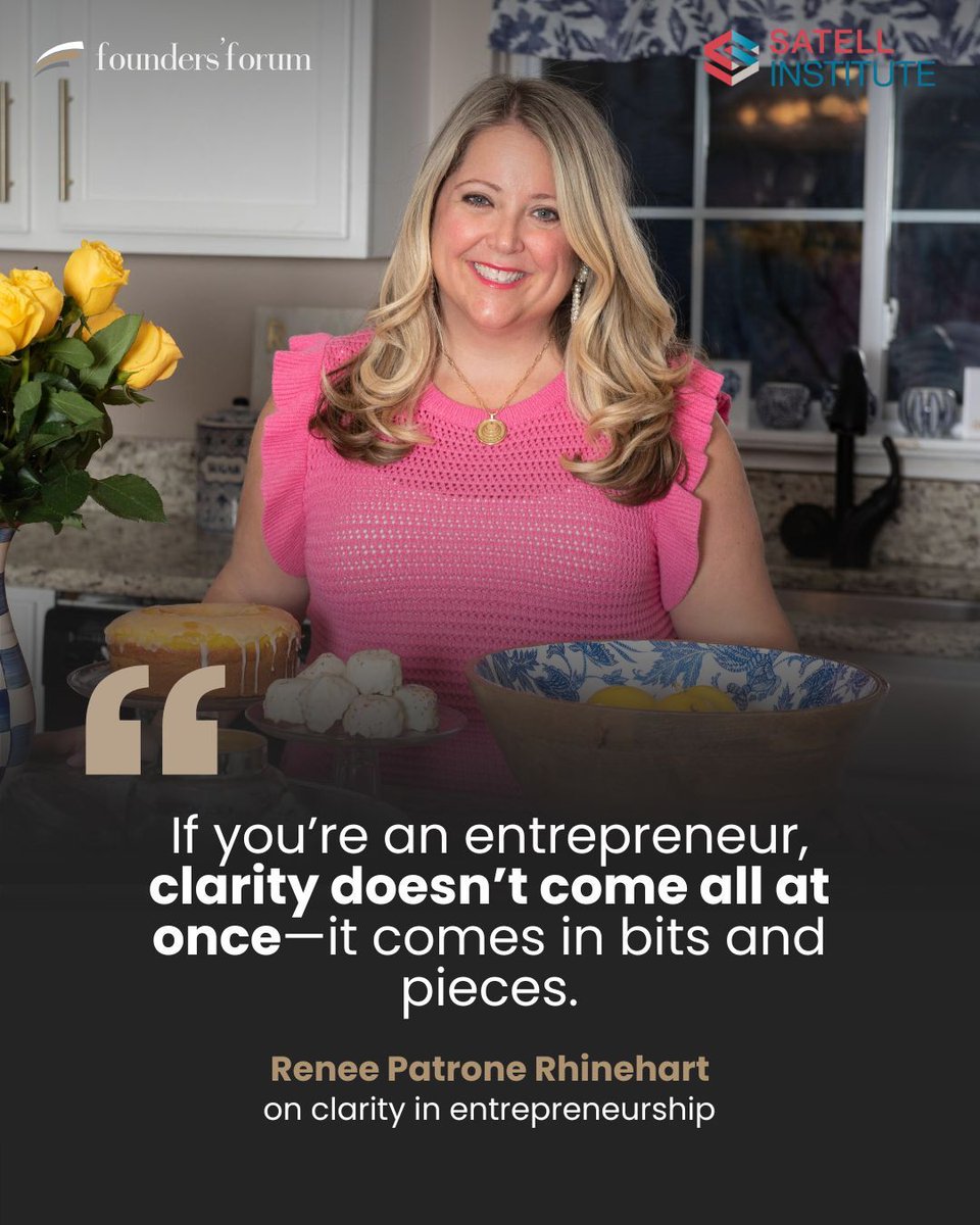 Clarity isn’t instant—it comes in pieces.

A grounded reminder from Renee Patrone Rhinehart, founder of Events by Renee and Party Host Helpers. 

🎙️ Listen to the full episode here: youtu.be/WITd-X49Rx0?si…