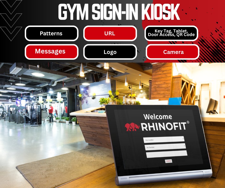 rhinofitsoft's tweet image. Every time a member checks in via the gym kiosk, the system captures and stores critical usage data. Get started today and get access to critical reports for your gym!🦏💪 

Link in bio!
#Signin #Kiosk #GymKiosk #Data #GymOwner #GymSoftware #Reports #BoutiqueStudio #Fitness #Gym