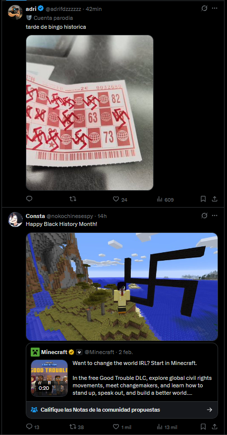 Lo de que me aparezcan juntos dos post de este estilo es de estudio ☠️