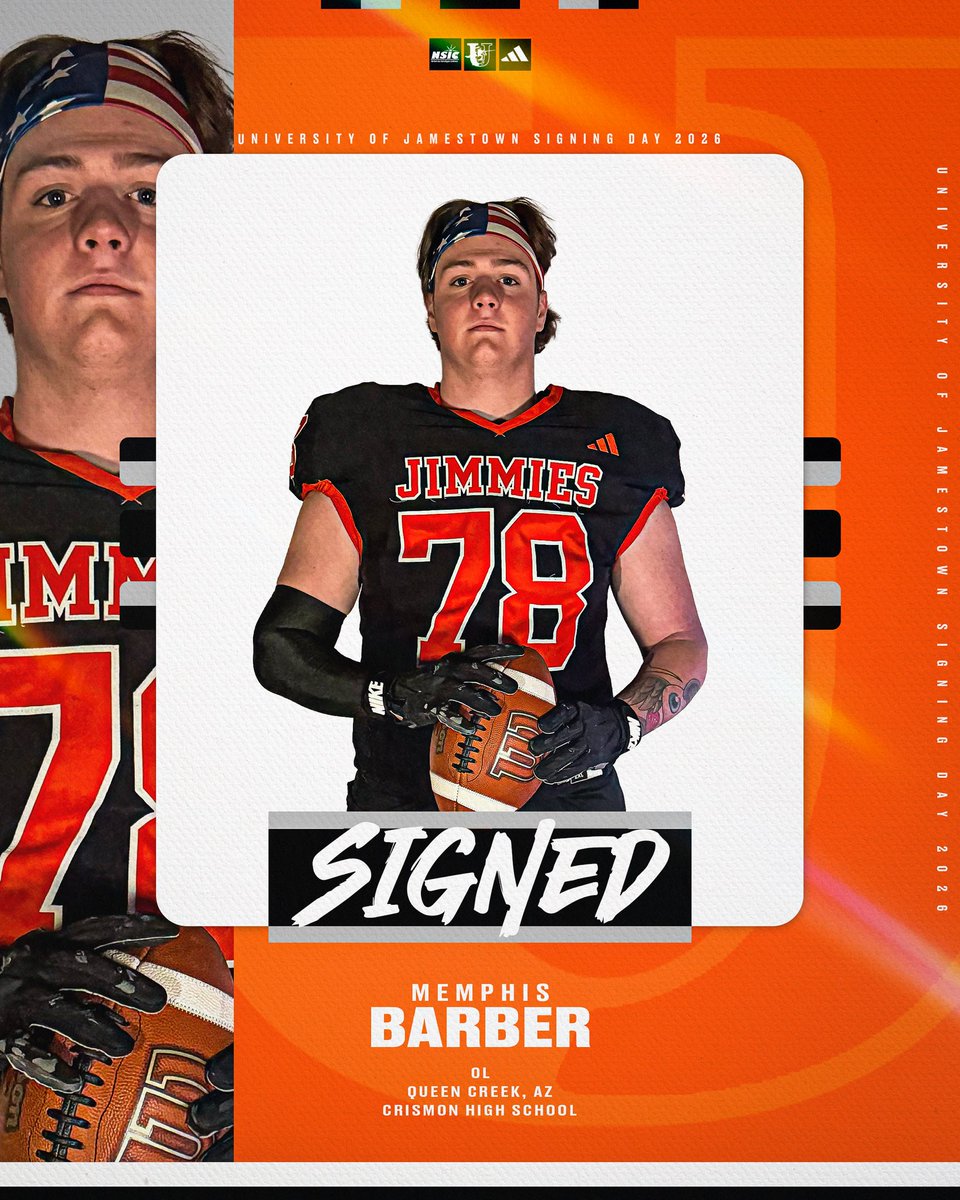 Jamestown Football tweet media