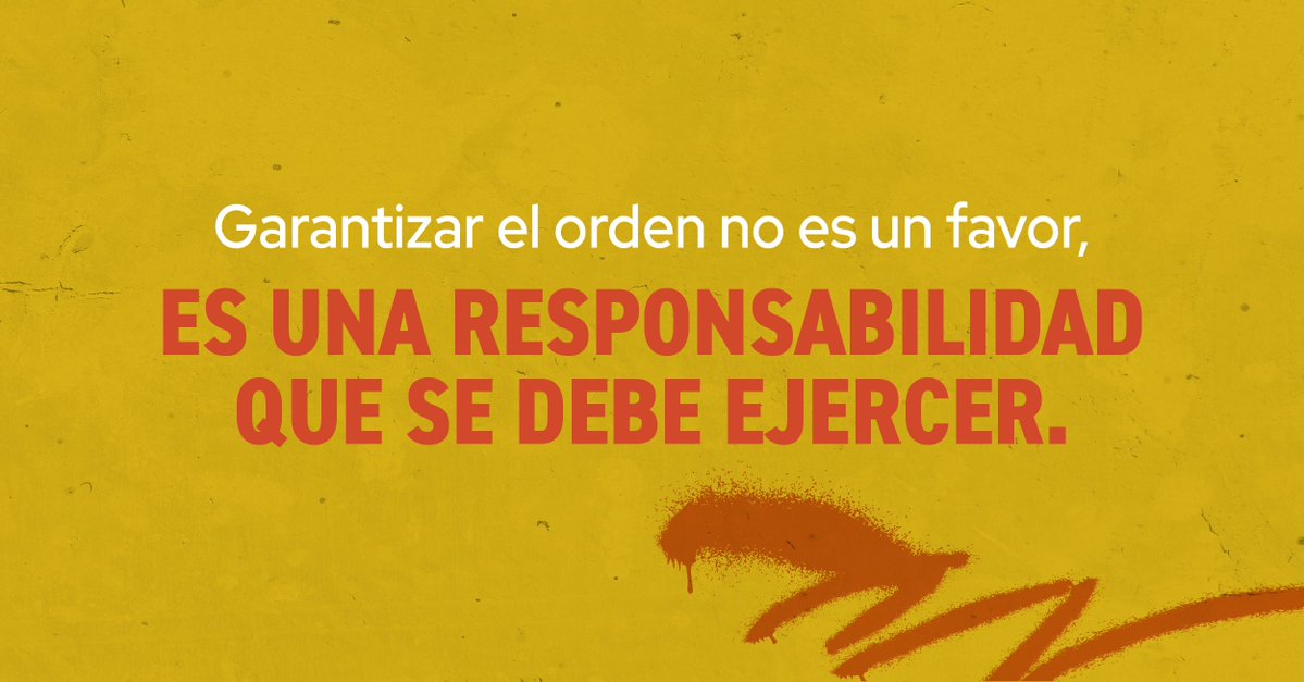 AliadasAlianza's tweet image. Protestar es un derecho, pero vivir con tranquilidad también lo es.
No podemos normalizar el caos como forma de diálogo ni el atropello a los demás como mecanismo de presión.
Garantizar el orden no es un favor: es una responsabilidad del Estado.

¿Crees que hoy se protege tu…