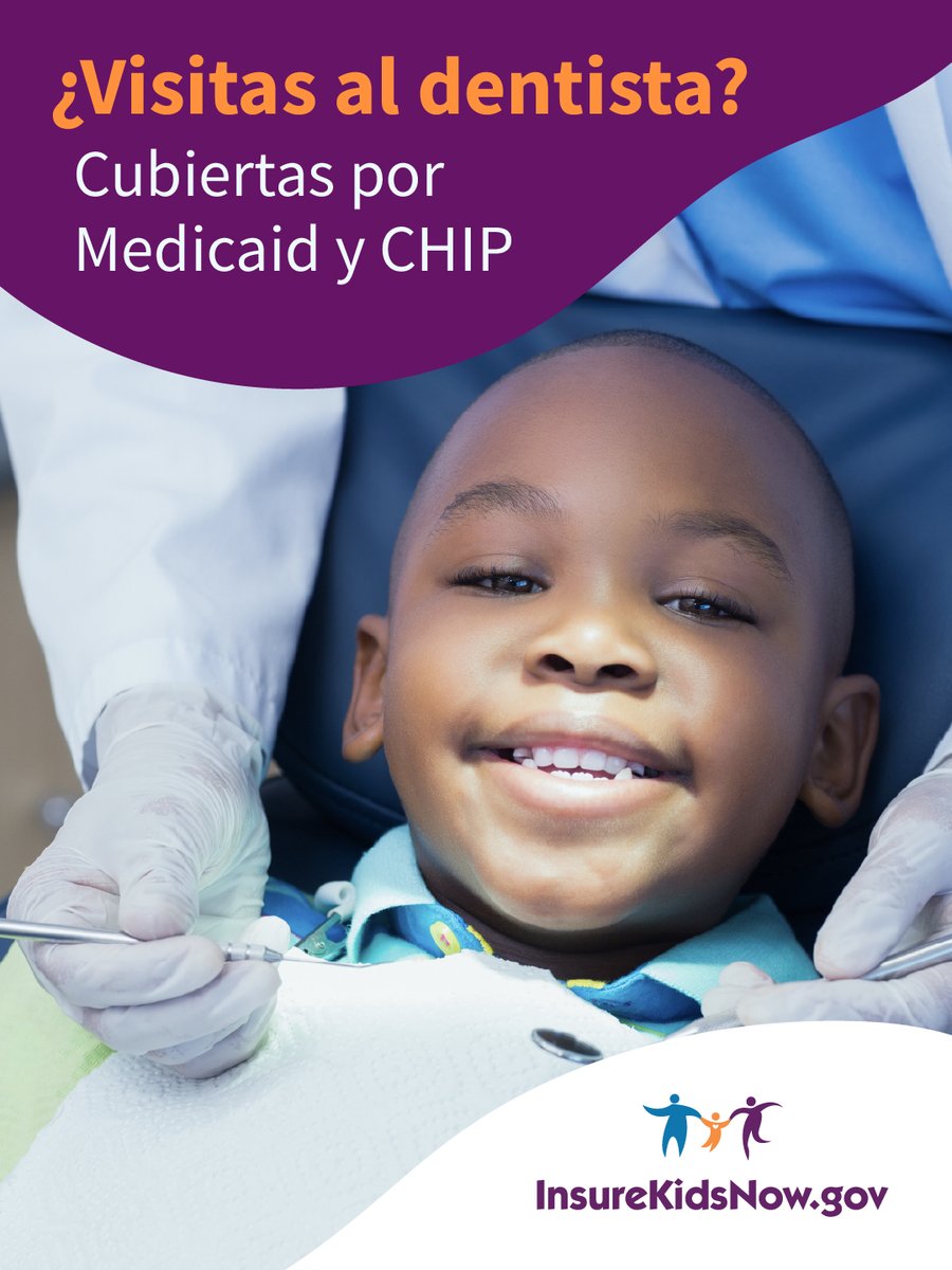 ¡Mantenga esas sonrisas brillando con fuerza! 🦷✨ 

¿Sabía que Medicaid y CHIP cubren servicios dentales integrales para niños y adolescentes? Con limpiezas rutinarias, radiografías —y más—, su hijo está cubierto. 

Inscríbase hoy:  go.hc.gov/4c8HYXZ 
#Inscripción365