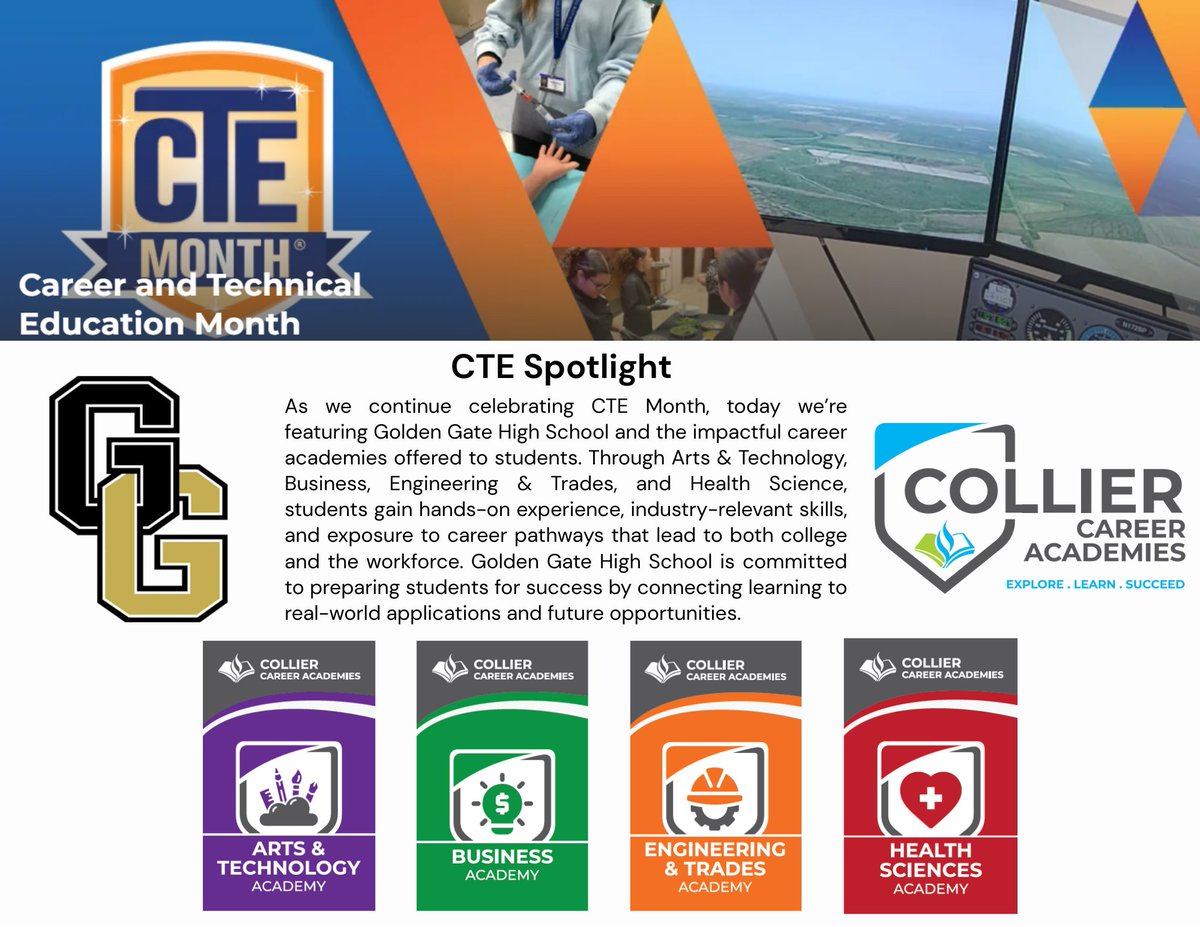 Collier Career Academies tweet media