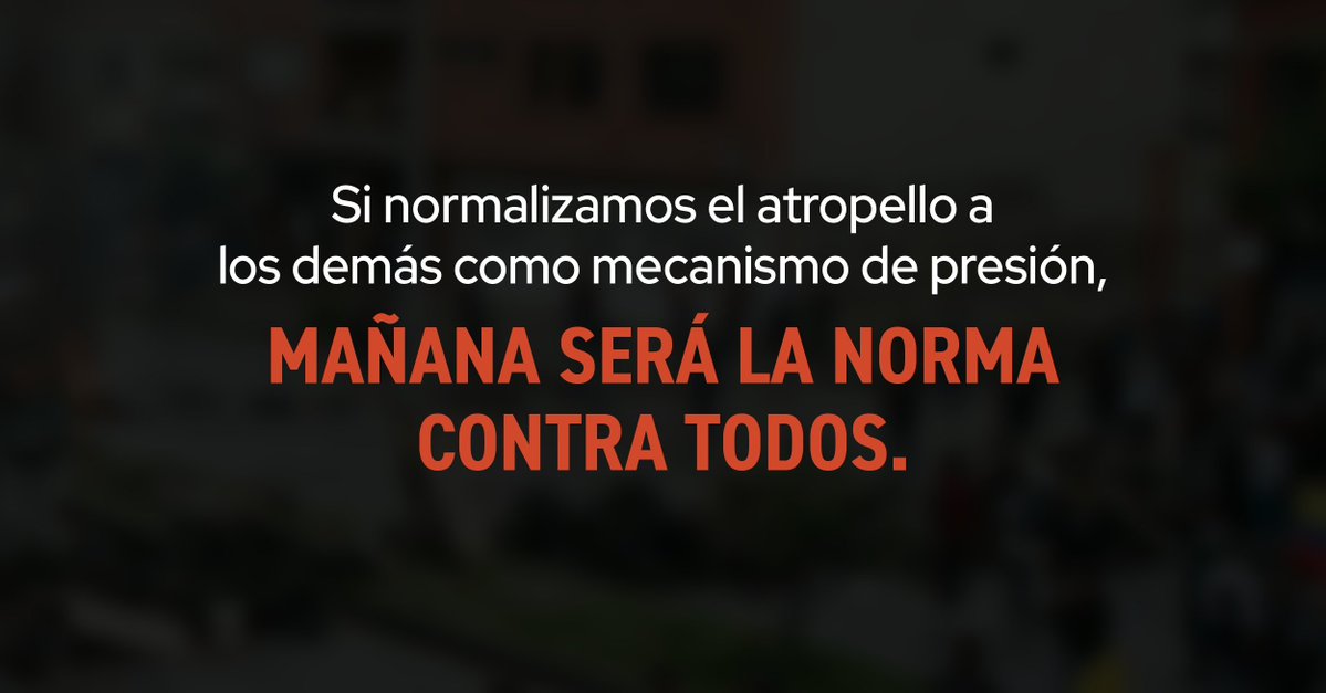 AliadasAlianza's tweet image. Protestar es un derecho, pero vivir con tranquilidad también lo es.
No podemos normalizar el caos como forma de diálogo ni el atropello a los demás como mecanismo de presión.
Garantizar el orden no es un favor: es una responsabilidad del Estado.

¿Crees que hoy se protege tu…