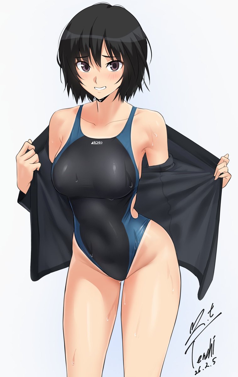 少し暑いですね❤️

#アマガミ #七咲逢 