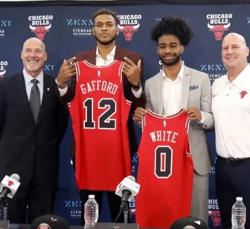 Bullsfans's tweet image. Coby White was the last player remaining from the GARPAX era.