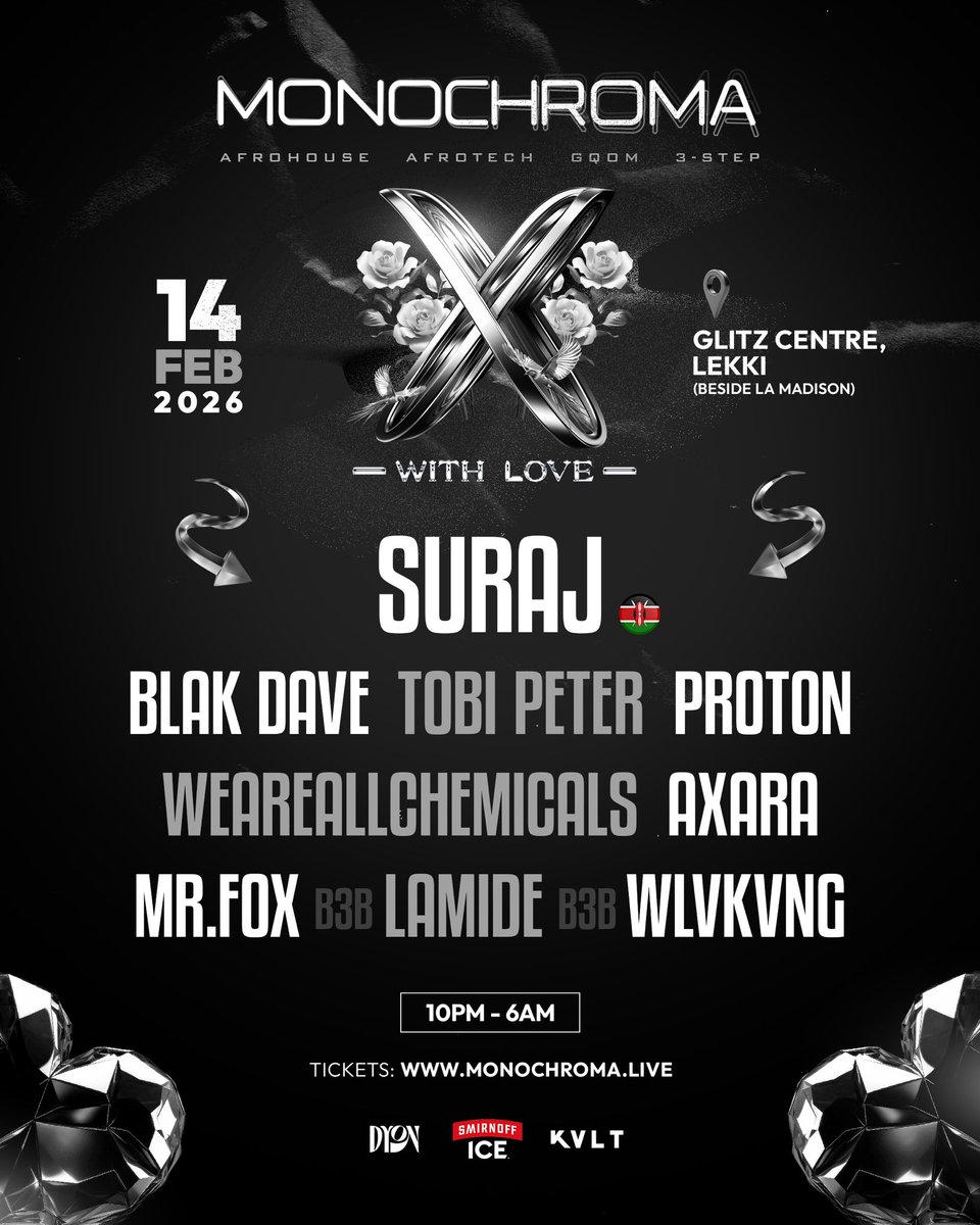 Back in office Feb 14th! 🙂‍↕️🥷🏿🖤

monochroma.live