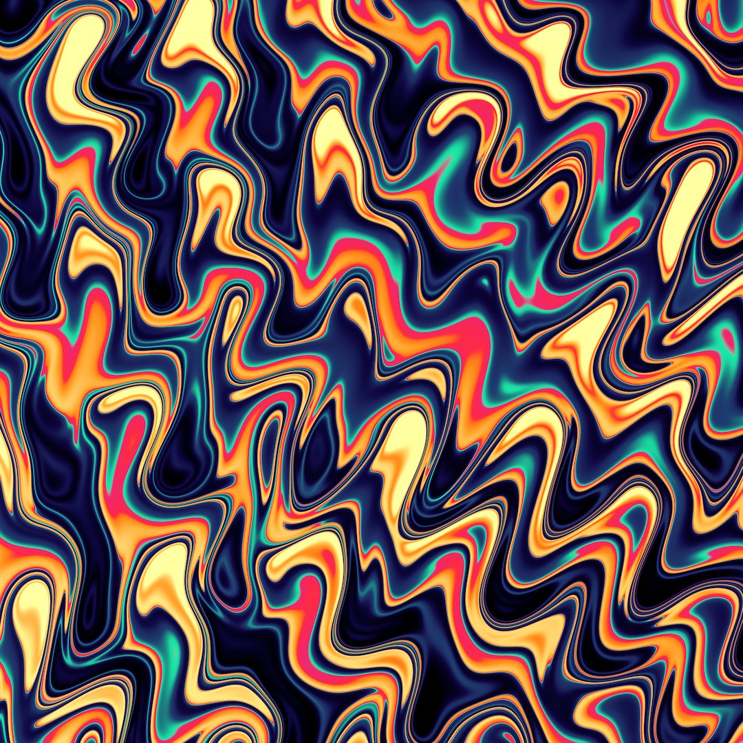 FragicG's tweet photo. Dancing Chaos 
#digitalart #abstract #algorithmicart #graphicdesign #generativeart #procedural #creativecoding #waves 
#texture #colorful #psychedelic https://t.co/uCAKRPlo4e