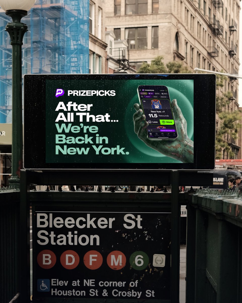 Oh my gawd! PrizePicks is LIVE in New York again 🗽

Tag a friend in NY who needs to lock in