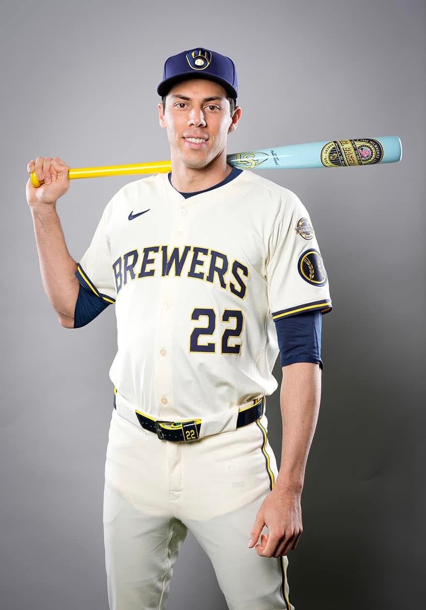 BrewCrewScoop's tweet photo. Let’s mention the ruining of MLB uniforms as long as @End_Fanatics is getting some motion today https://t.co/RMXLg12ygw
