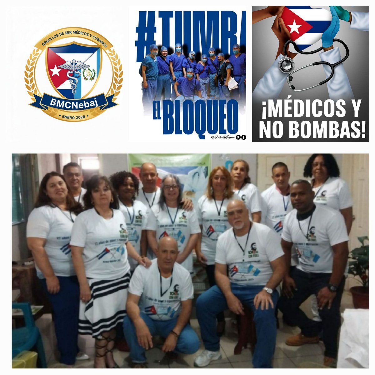 #FidelPorSiempre 
#100AñosConFidel 
#CubaEstáFirme 
#CubaVencerá 
#CubaPorLaVida 
#TumbaElBloqueo 
#BMCGuatemala