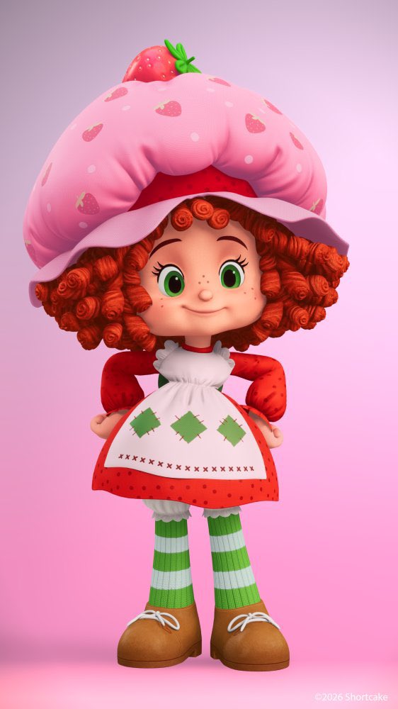 ToonHive's tweet image. First look at the new Strawberry Shortcake redesign.

Multiple events have been announced, along with a new YouTube web series.