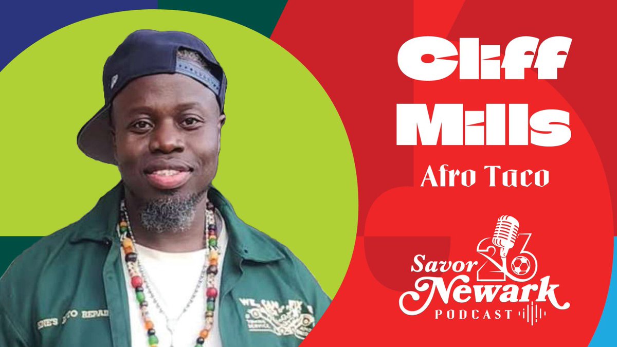 plusable_nyc's tweet photo. Savor Newark Podcast #01 | Cliff Mills, Owner of Afro Taco https://t.co/8Mo7uDFQye via @YouTube https://t.co/ZUJBP5RGs0