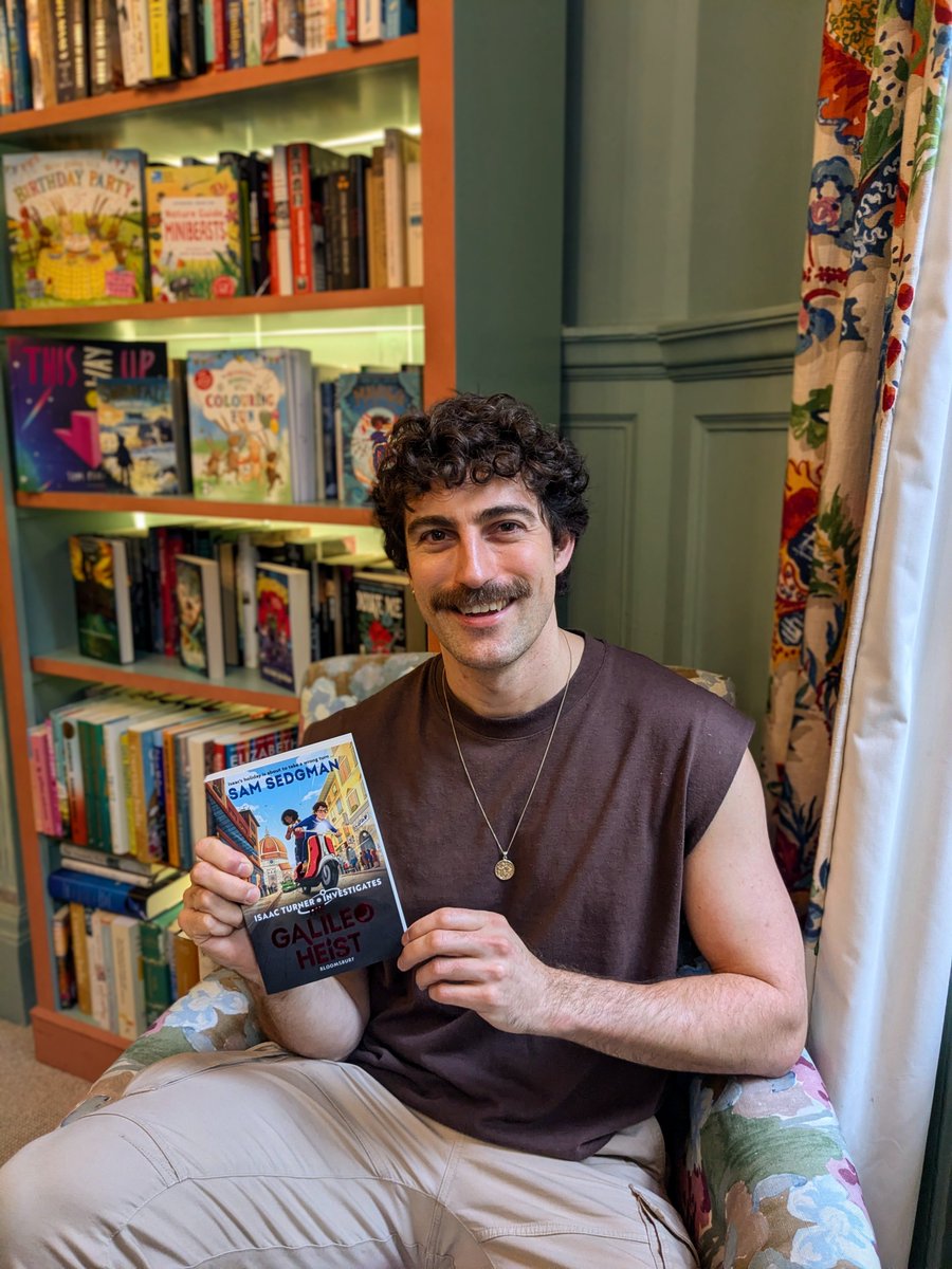samuelsedgman's tweet photo. Signed &amp; personalised copies of THE GALILEO HEIST are now available to pre-order! 🥳📚

Order below from West End Lane Books and type in the dedication you want - they'll ship your order UK-wide. Last call is Thursday 12th 👇

https://t.co/ph0tdnqwyJ https://t.co/RRSvfaG4A7