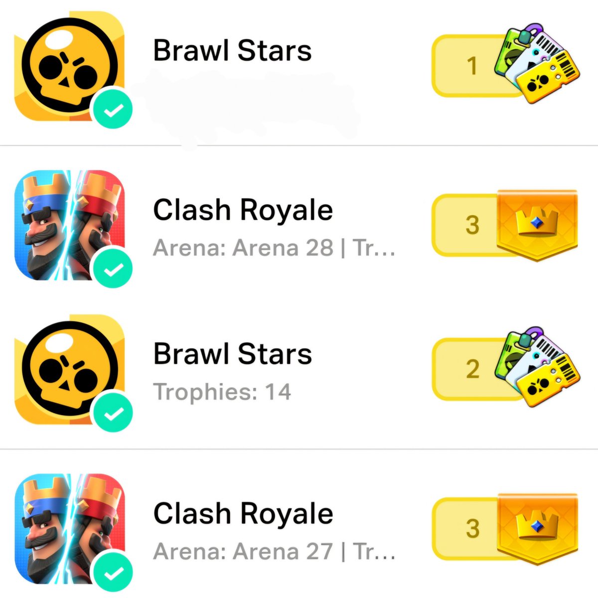 Like for a chance to win a pass ✨️

Must follow <a href="/FFlevi_/">Levi</a> 
Turn on notifications 🔔
Comment which pass you want 💬 

Good luck,  choosing in 72 hours ⏰️  #ClashRoyale #BrawlStars