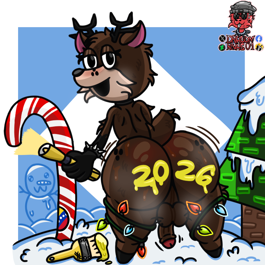 DragonRivas01's tweet photo. Feliz Navidad y año nuevo 2026 con 99 noches e vuelto🤩

#ROBLOX #robloxporn #robloxart  #furryartwork #NewYear #99nightintheforest #femboyart #rr34 #robloxnsfw #furryartists #Nsfw #robloxr34 #99nitf #femboy https://t.co/5UvZbqJ2VN