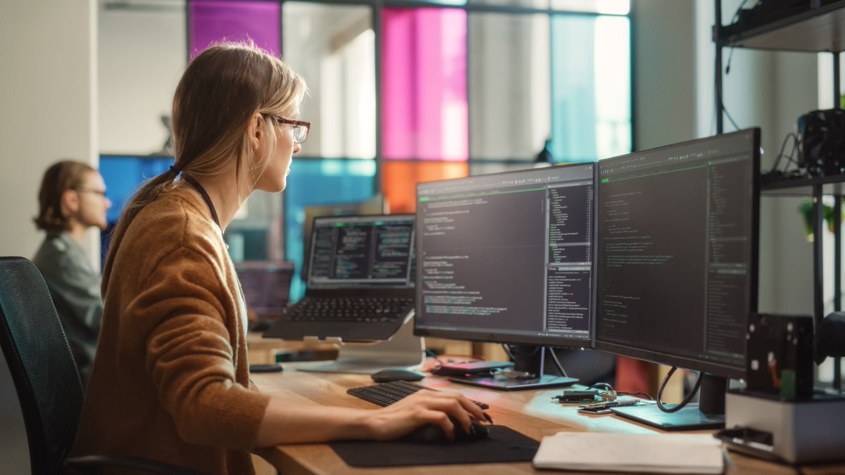 Nebraska_OCIO's tweet photo. What does "coding" mean?

Computer coding is writing step-by-step instructions in a "language" a computer understands to make it perform specific tasks. The NE OCIO uses languages like Java and .NET to make the many websites that help the citizens of Nebraska!

#DidYouKnow https://t.co/A2WVIqb93r
