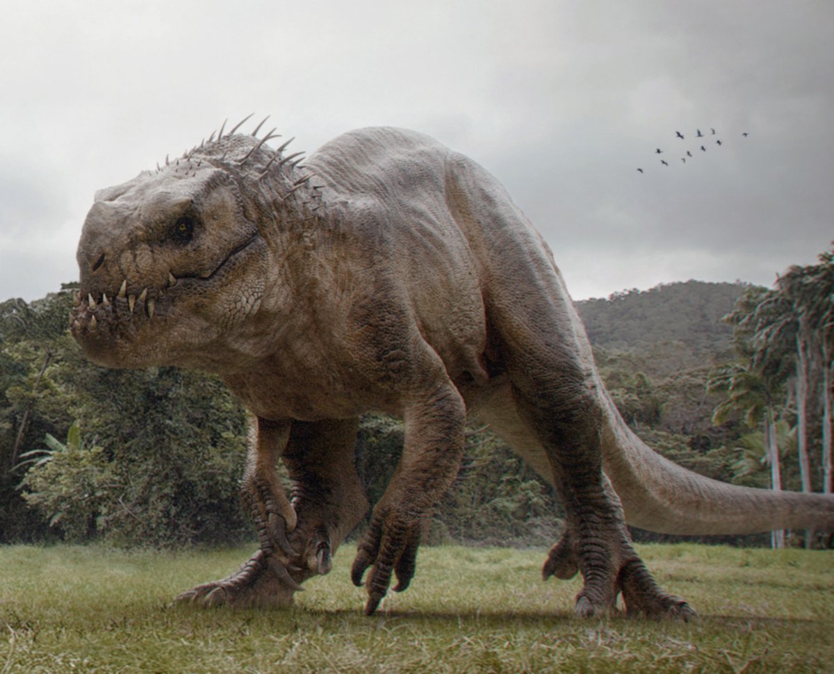 jurassic_shadow's tweet photo. Literally the D-Rex without its mutations https://t.co/McUt5U6jQ0