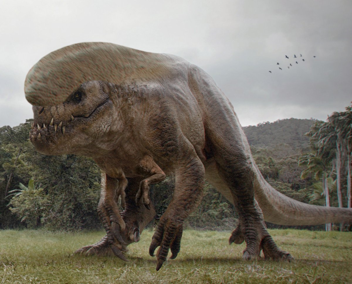 jurassic_shadow's tweet photo. Literally the D-Rex without its mutations https://t.co/McUt5U6jQ0