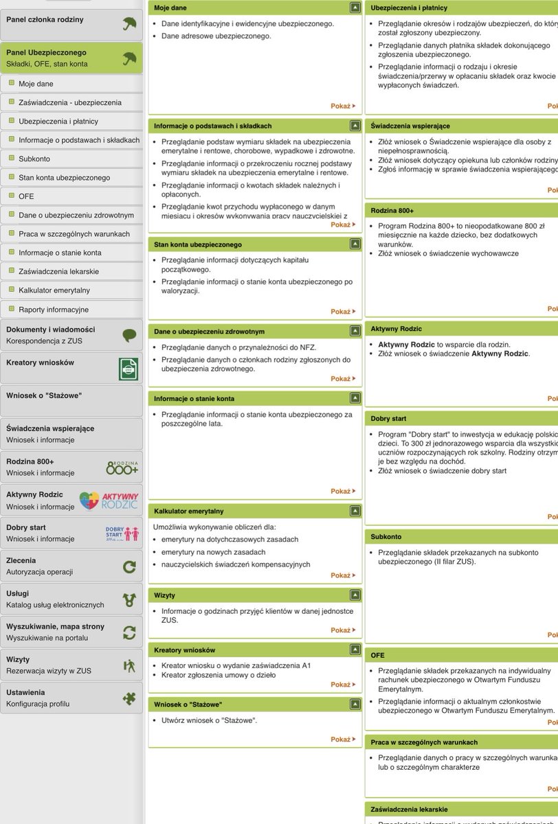 reddievandort's tweet image. ludzie 100 lat temu: w 2026 będą latające samochody 
strona ZUSu w 2026: